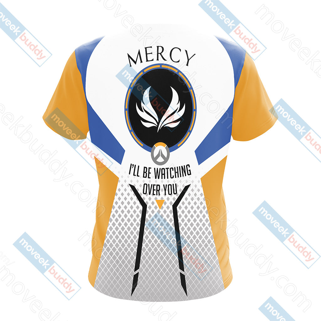 Overwatch - Mercy Valkyrie Unisex 3D T-shirt