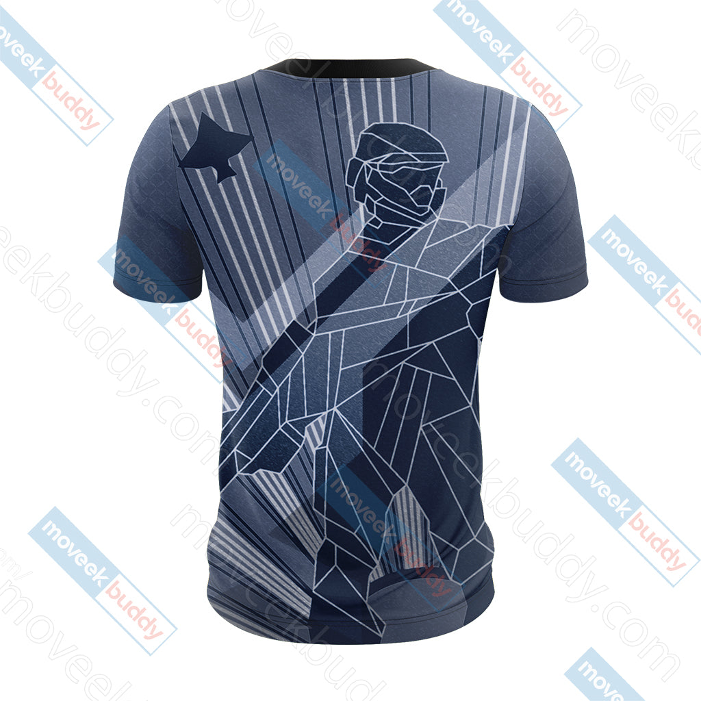 Halo 3: ODST Factions - UNSC Unisex 3D T-shirt