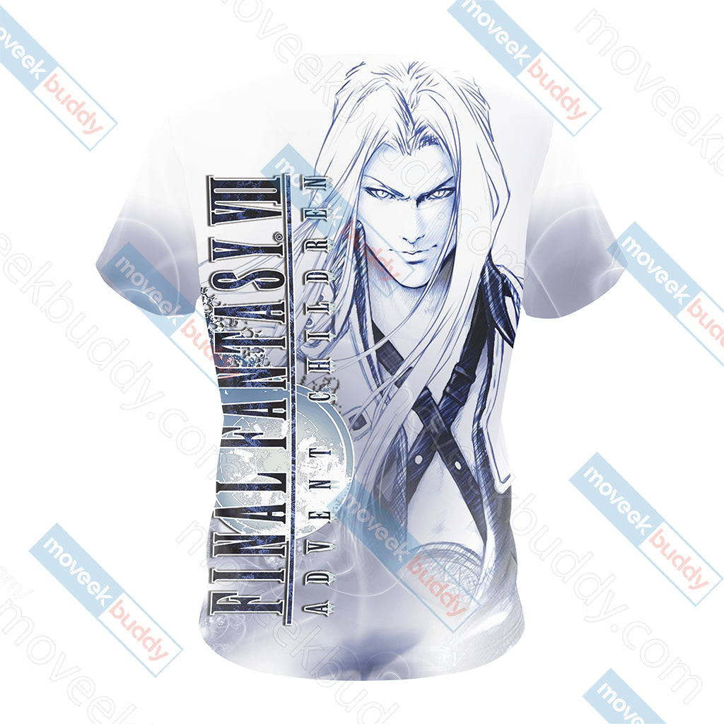 Final Fantasy VII - Sephiroth New Unisex 3D T-shirt