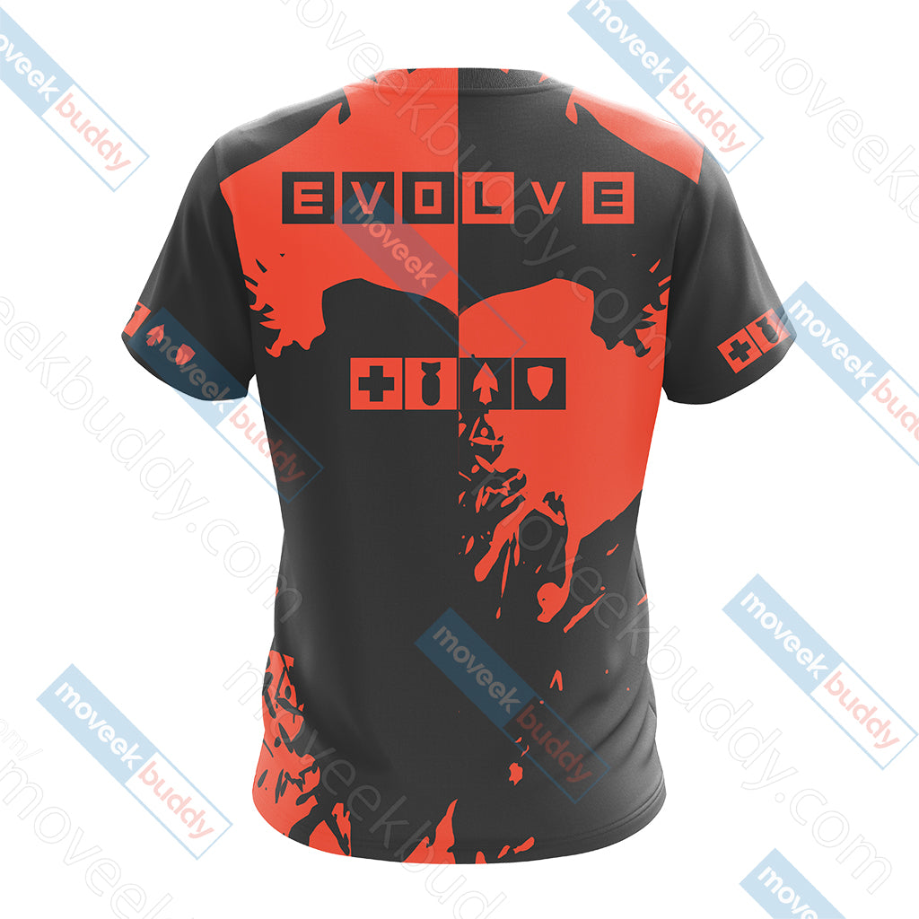 Evolve (video game) Unisex 3D T-shirt