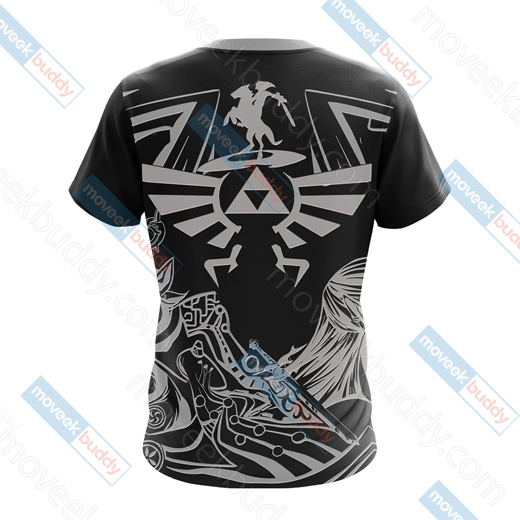 The Legend of Zelda - Shield Of Legend Unisex 3D T-shirt