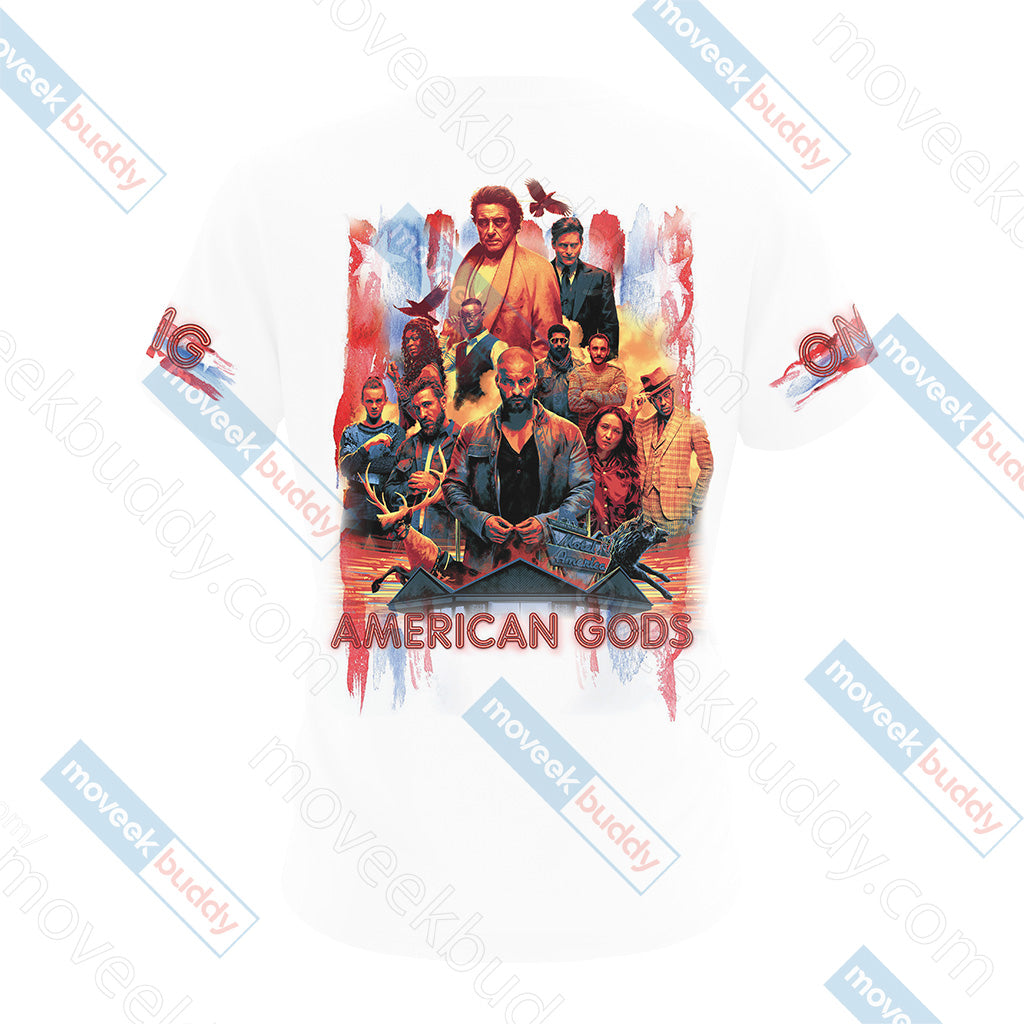 American Gods Unisex 3D T-shirt