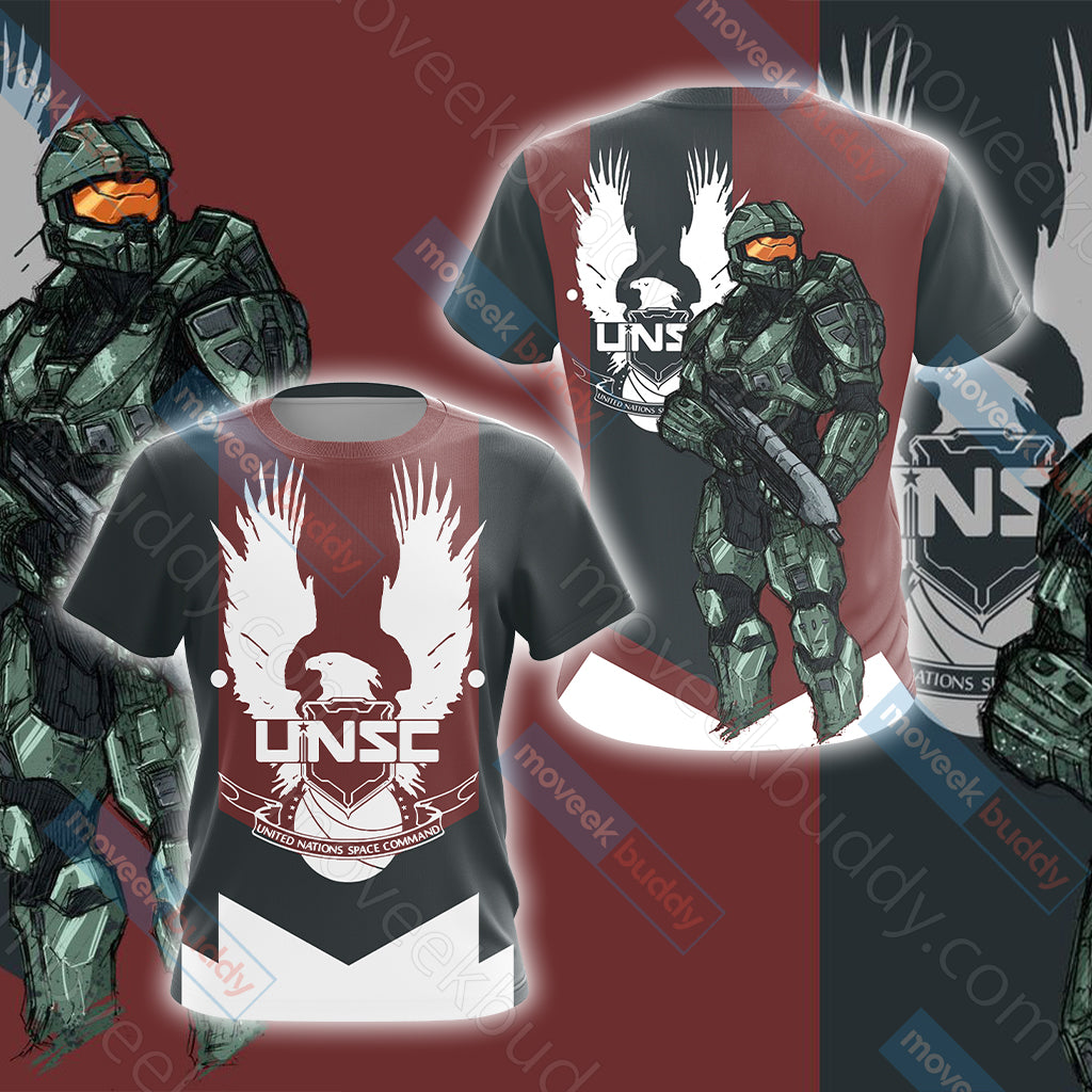 Halo 4 Master Chief Unisex 3D T-shirt