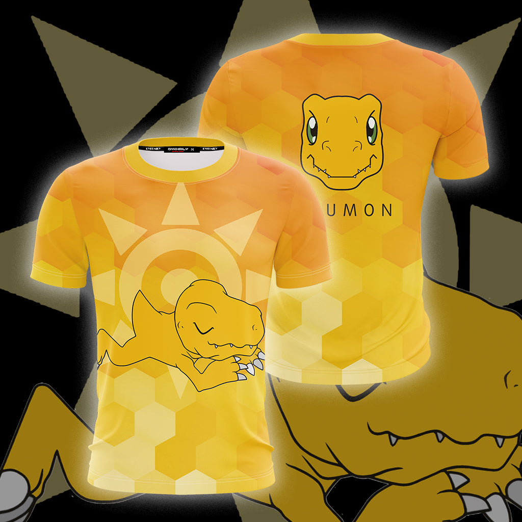 Digimon - Agumon New Style Unisex 3D T-shirt S