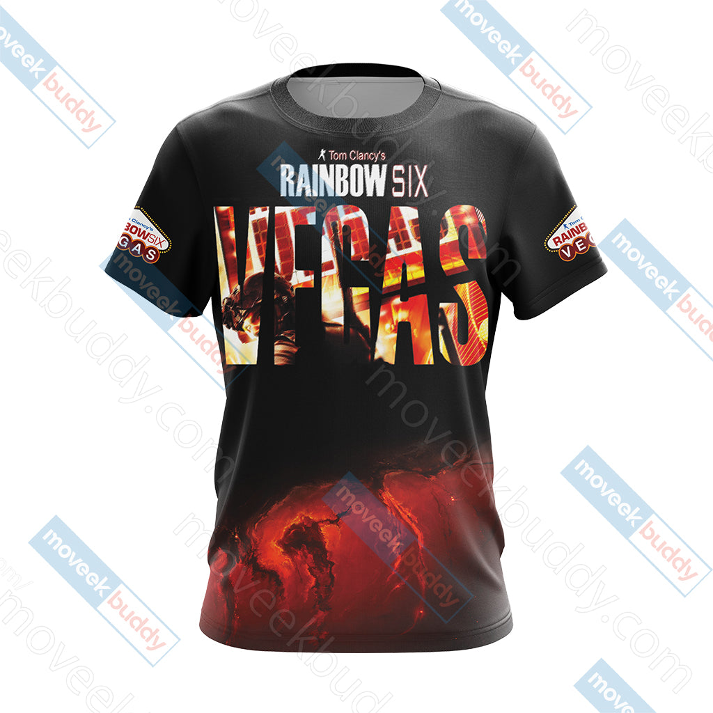 Tom Clancy's Rainbow Six: Vegas Unisex 3D T-shirt