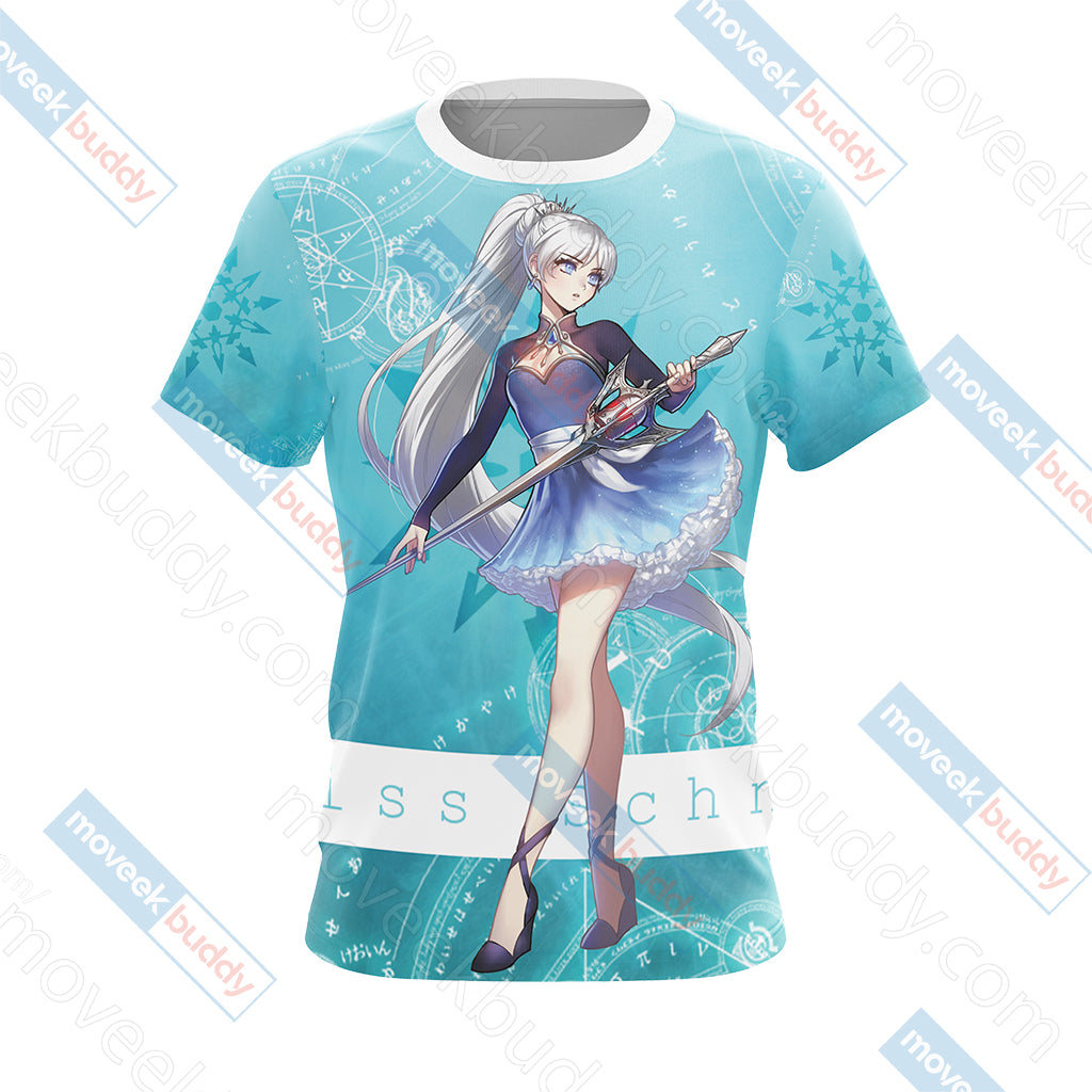 RWBY - Weiss Schnee New Unisex 3D T-shirt