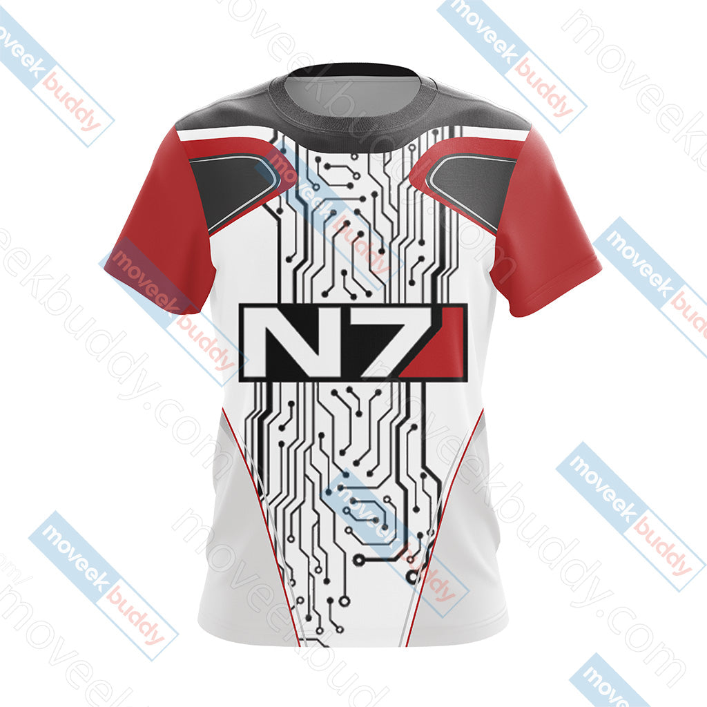Mass Effect - N7 New Style Unisex 3D T-shirt