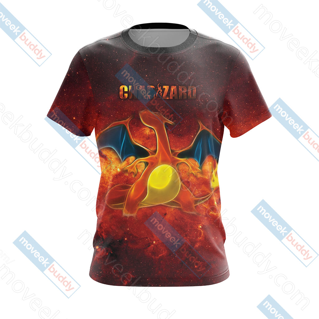 Pokemon - Charizard Unisex 3D T-shirt