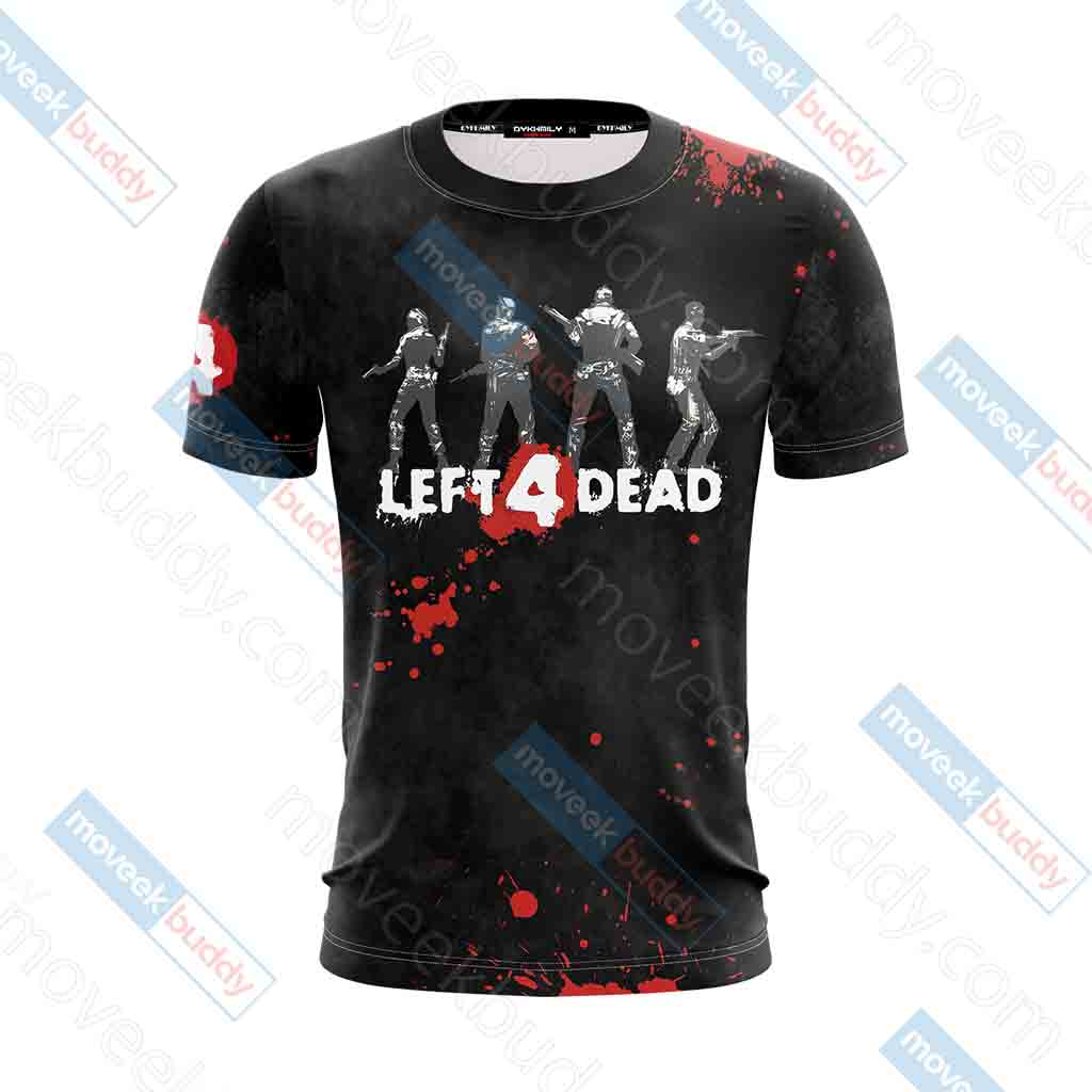 Left 4 Dead New Look Unisex 3D T-shirt