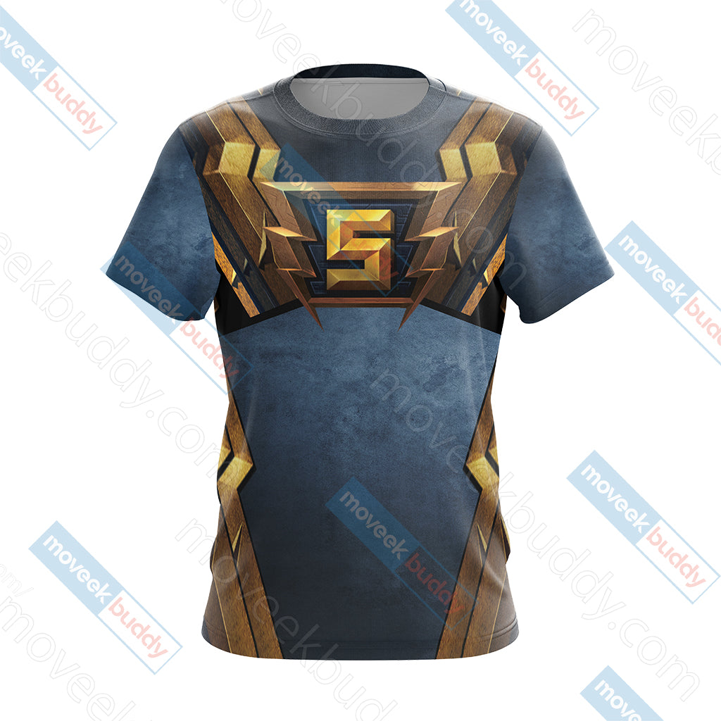 Smite (video game) Unisex 3D T-shirt