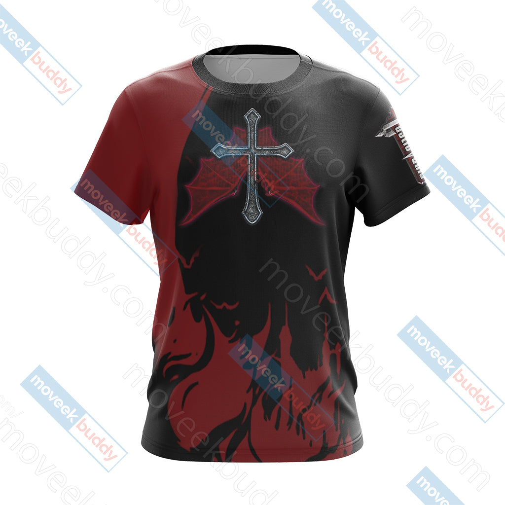 Castlevania-Vampire Cross Unisex 3D T-shirt