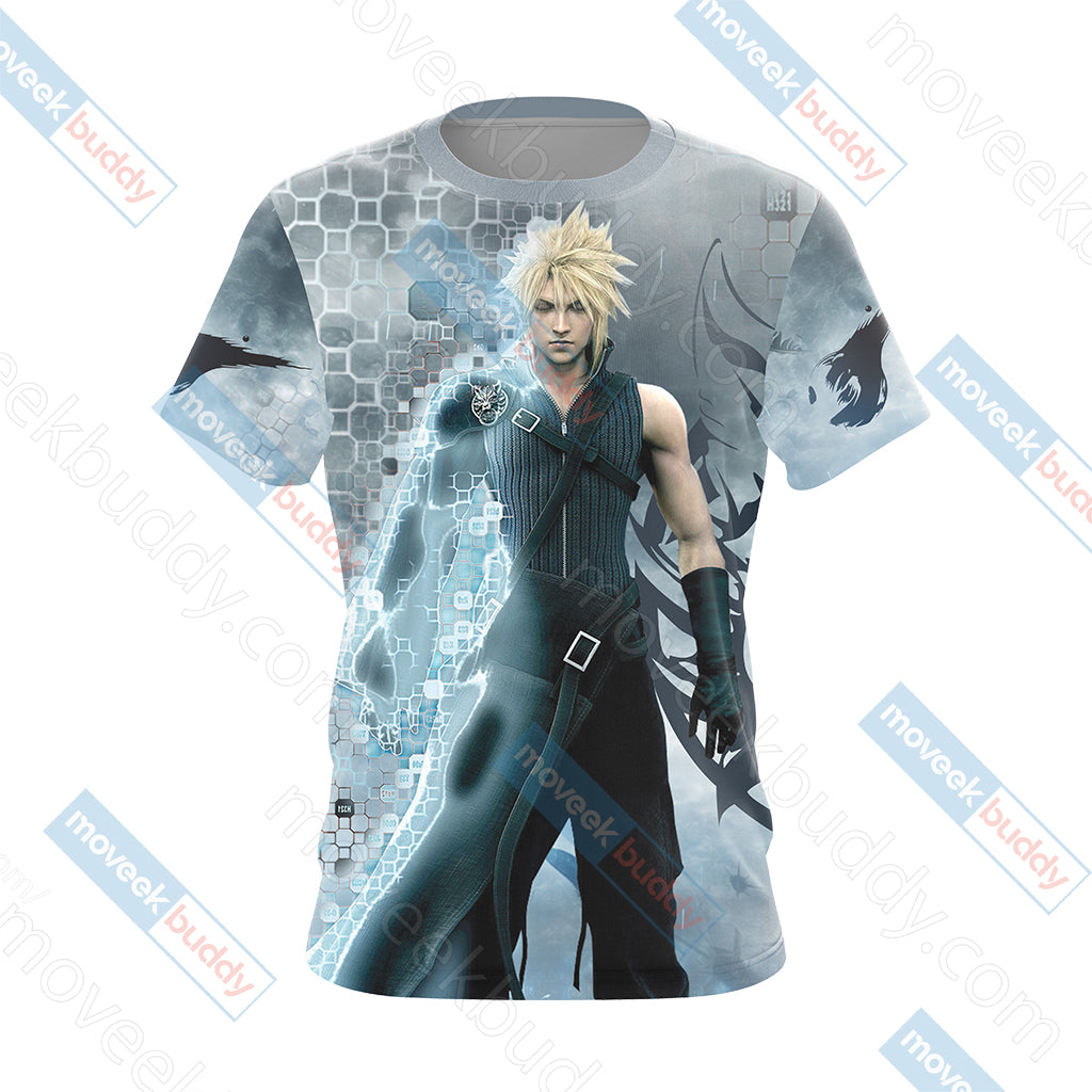 Final Fantasy VII New Look Unisex 3D T-shirt