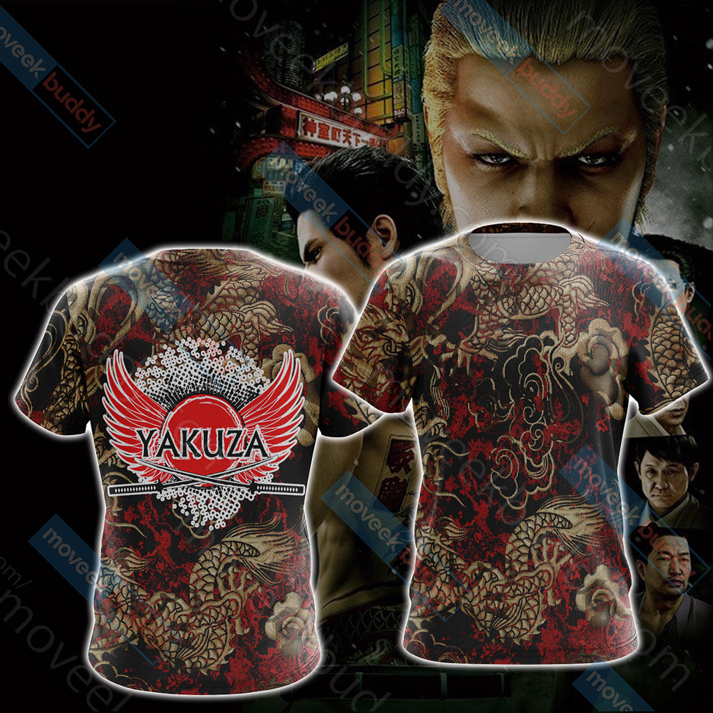 Yakuza Unisex 3D T-shirt