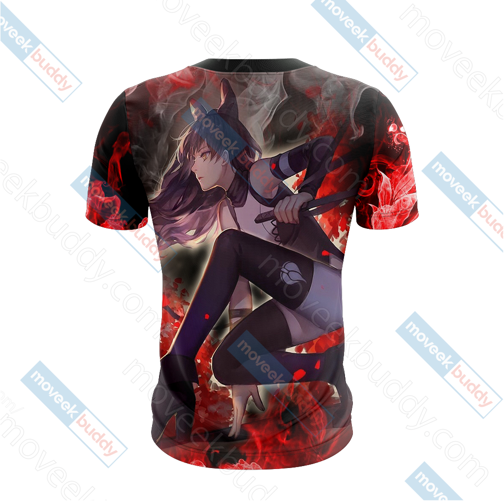 RWBY Blake Belladonna New Unisex 3D T-shirt