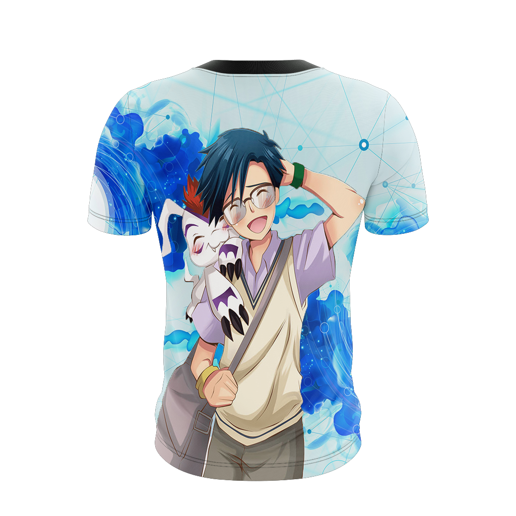 Digimon Joe and Gomamon Unisex 3D T-shirt