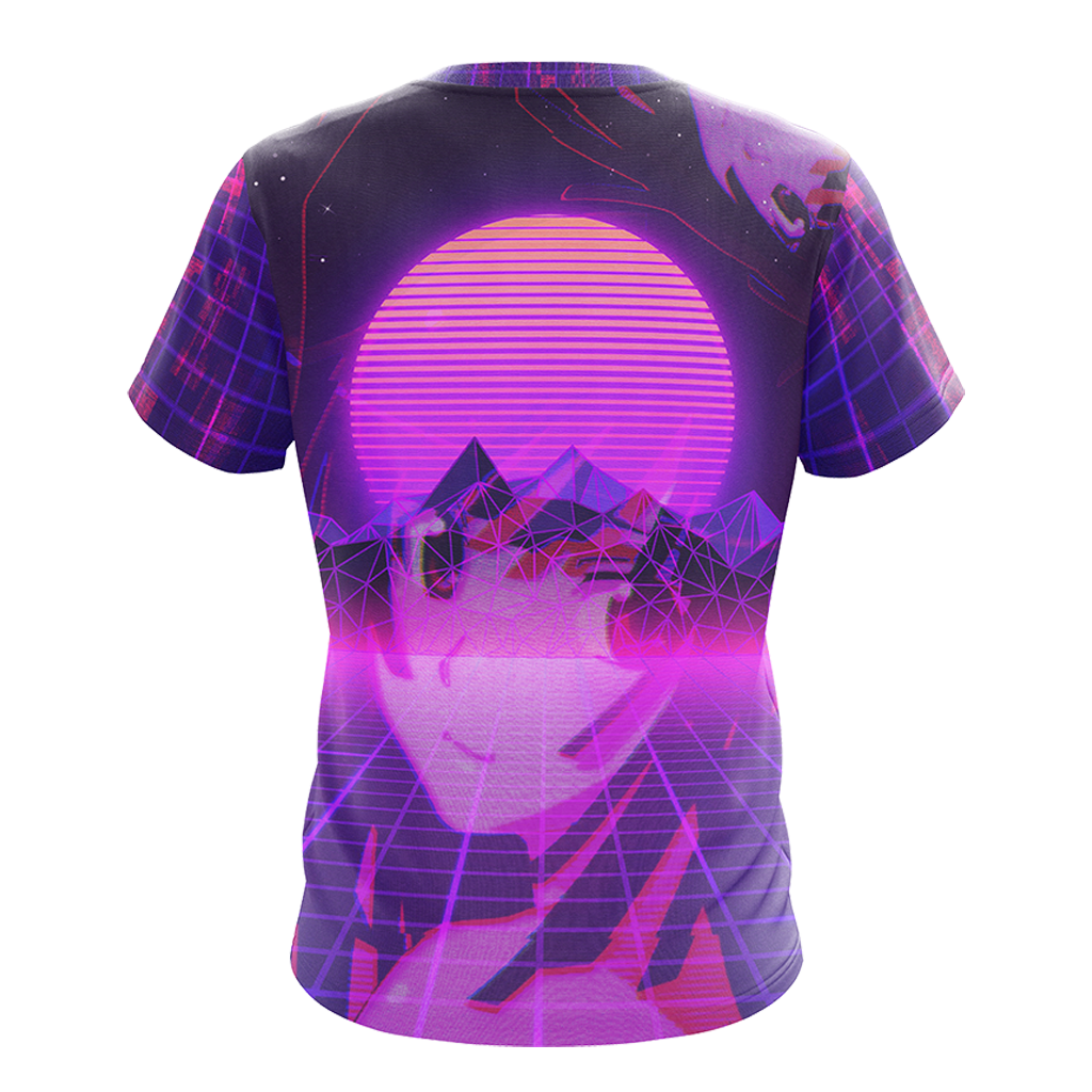 Just A Gamer Who Loves Anime And Waifus Unisex 3D T-shirt