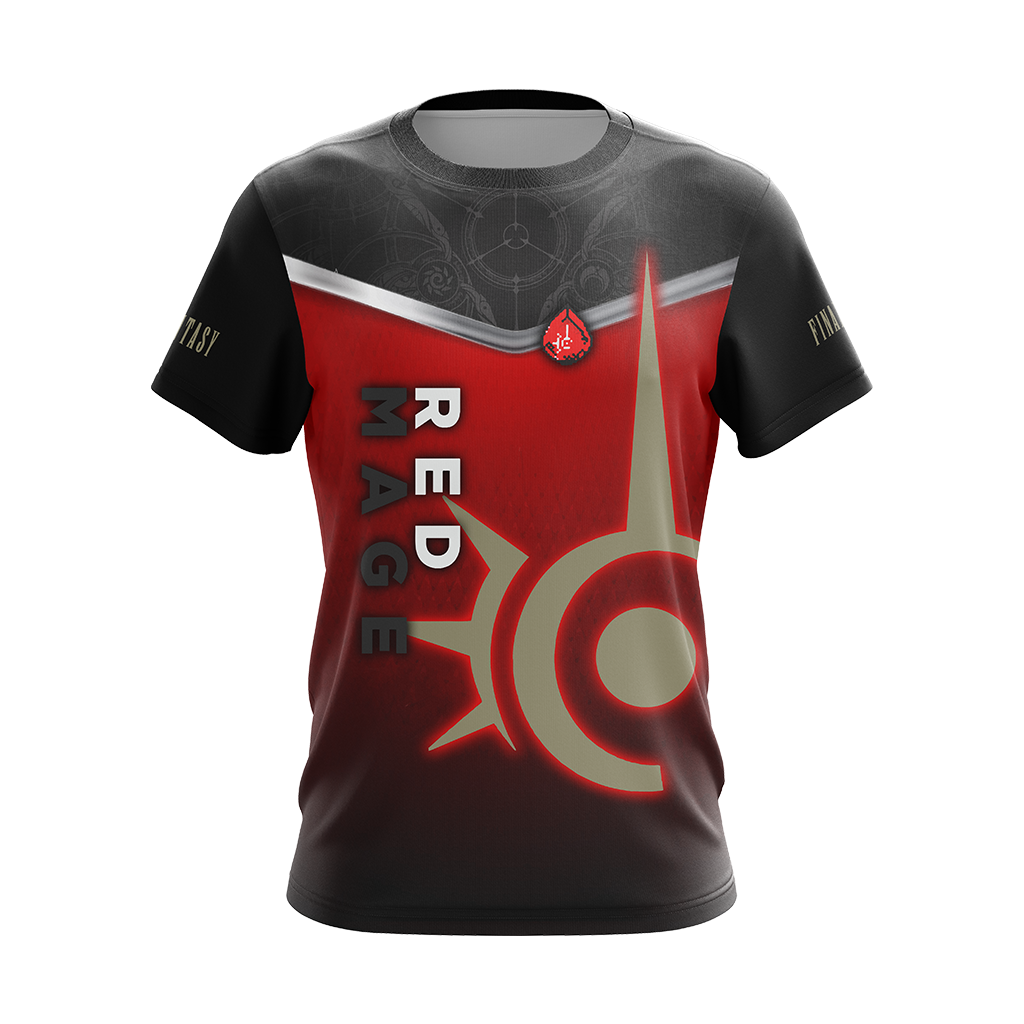 Final Fantasy - Red Mage Unisex 3D T-shirt