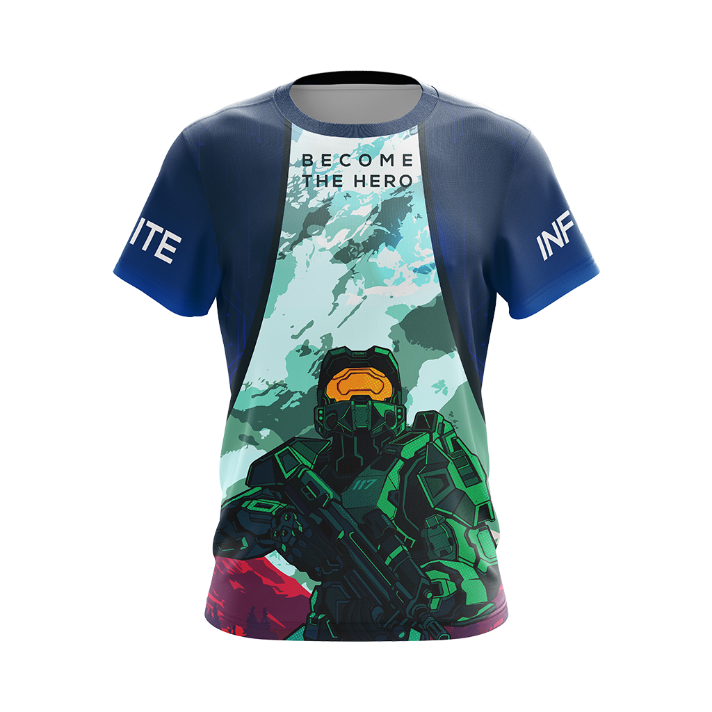 Halo Infinite - Become The Hero Unisex 3D T-shirt