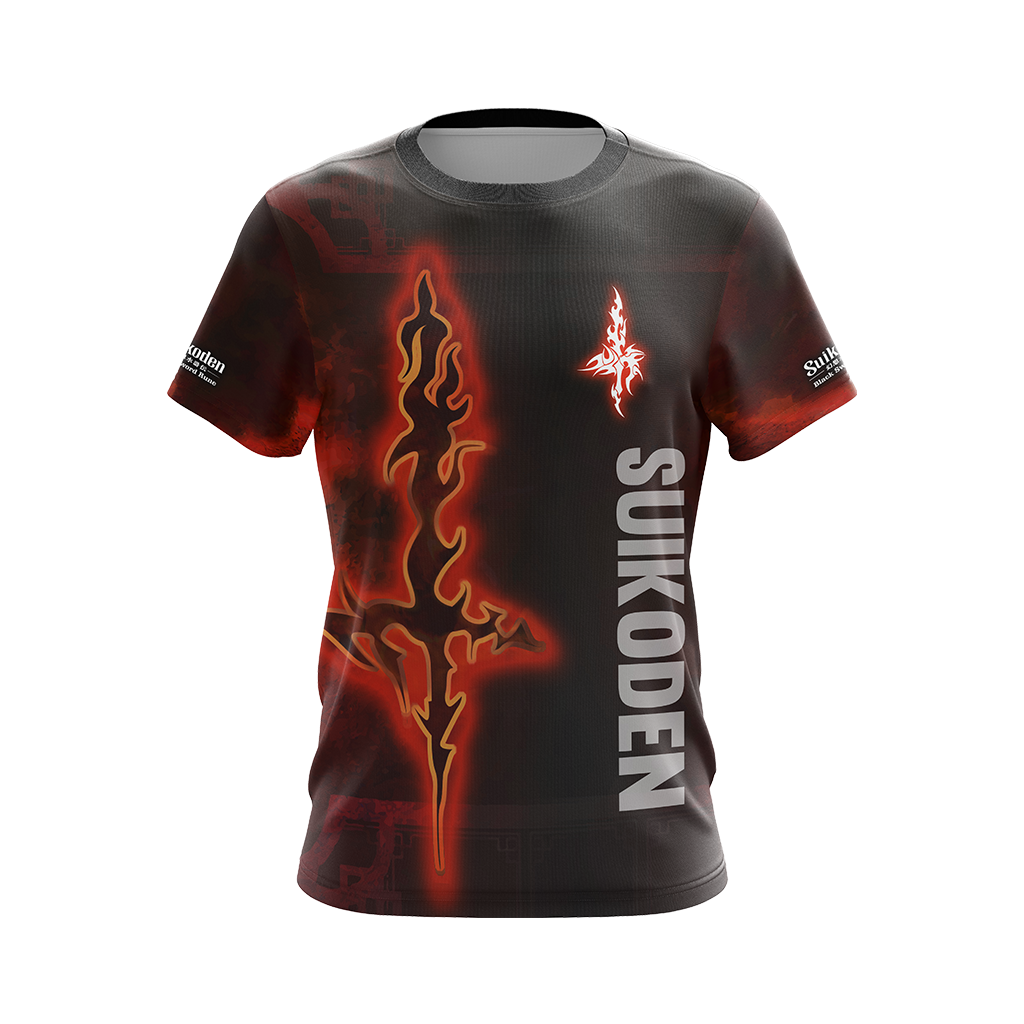 Suikoden Black Sword Rune Unisex 3D T-shirt