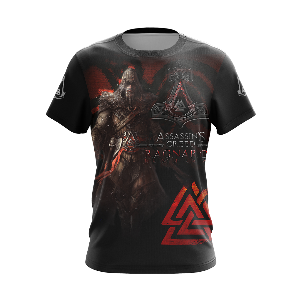 Assassin's Creed Ragnarok Unisex 3D T-shirt Zip Hoodie Pullover Hoodie