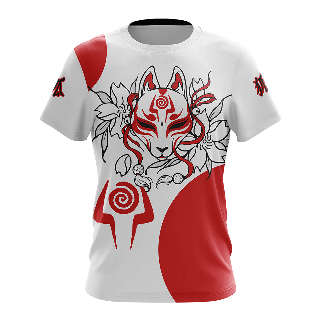Ninetail Fox Spirit Unisex 3D T-shirt