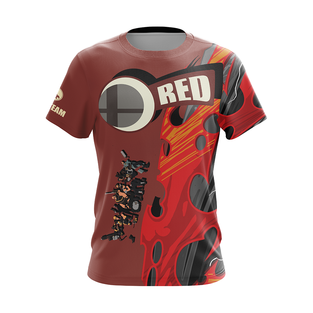 Team Fortress 2 - RED Unisex 3D T-shirt