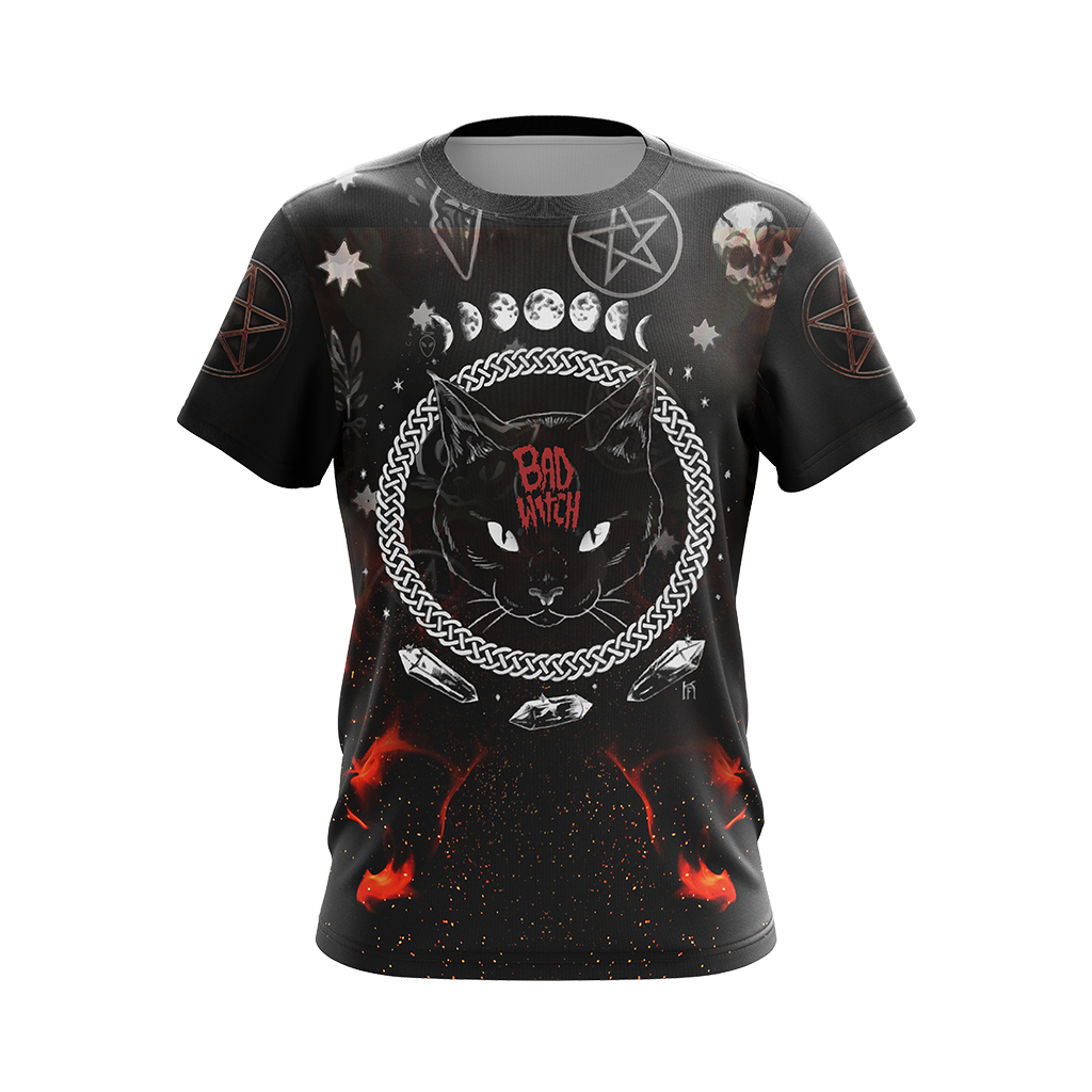 Bad Witch Unisex 3D T-shirt