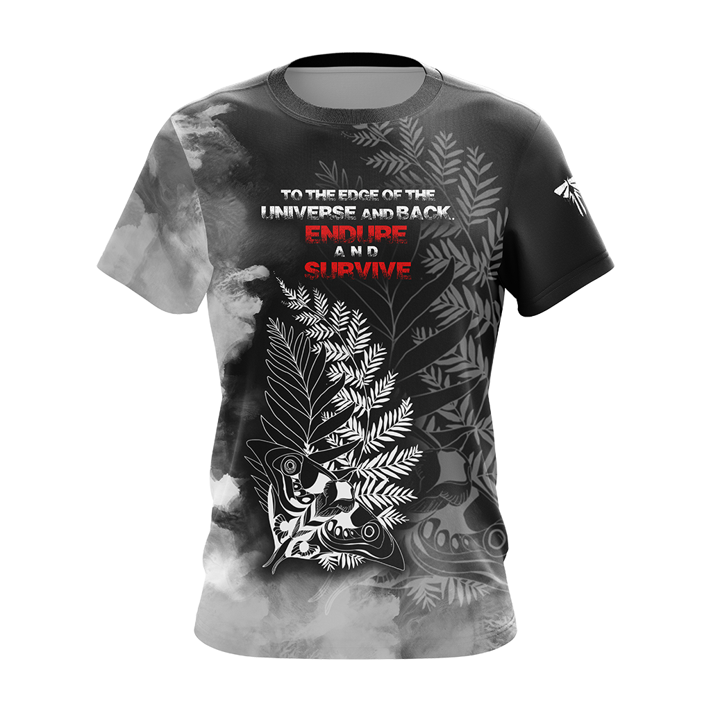 The Last Of Us - To The Edge Of The Universe And Back. Endure And Survive Unisex 3D T-shirt Zip Hoodie