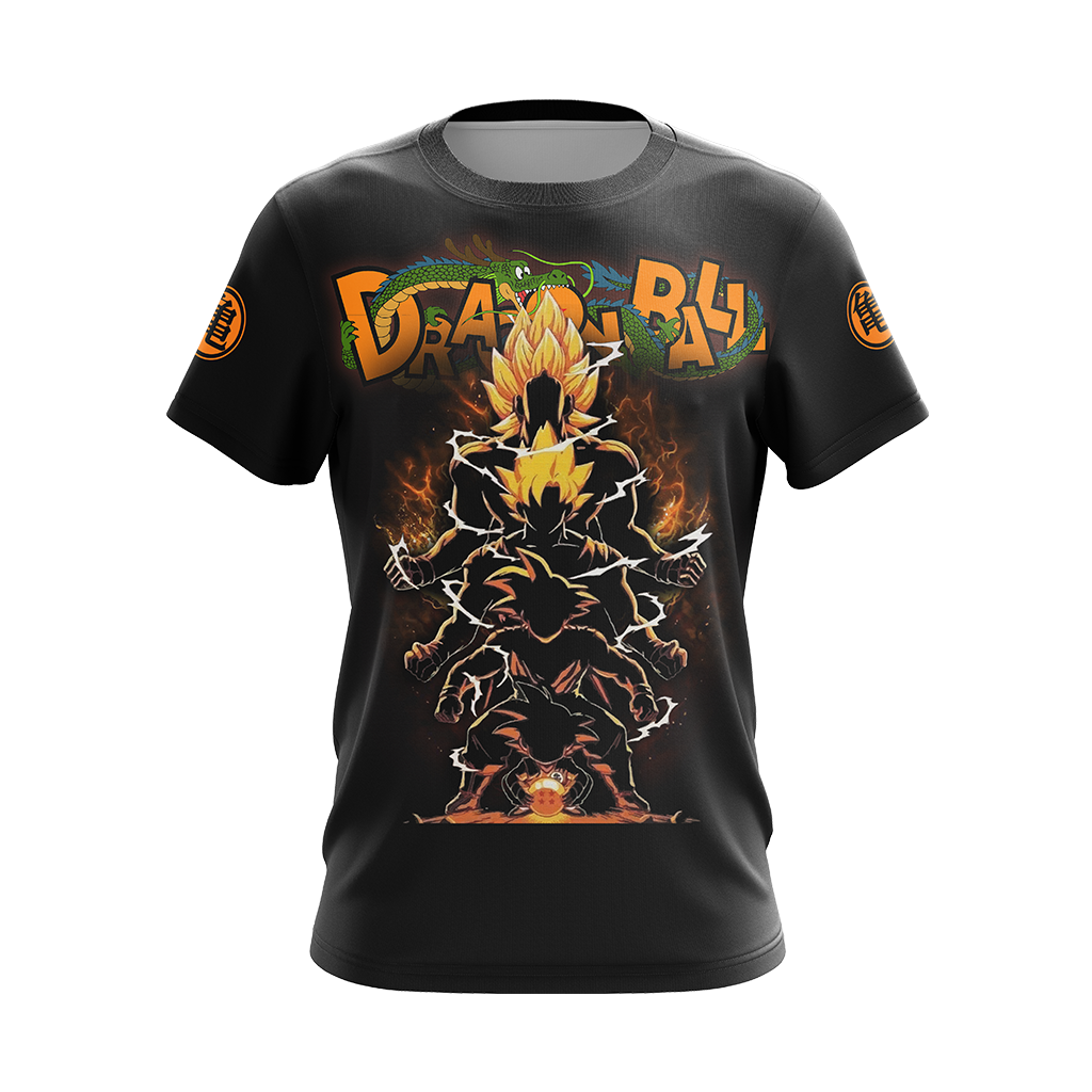 Dragon Ball Son Goku Power Unisex 3D T-shirt