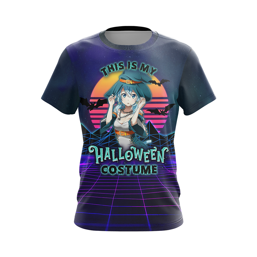This is my Halloween Costume Sinon Sword Art Online All Over Print T-shirt Zip Hoodie Pullover Hoodie