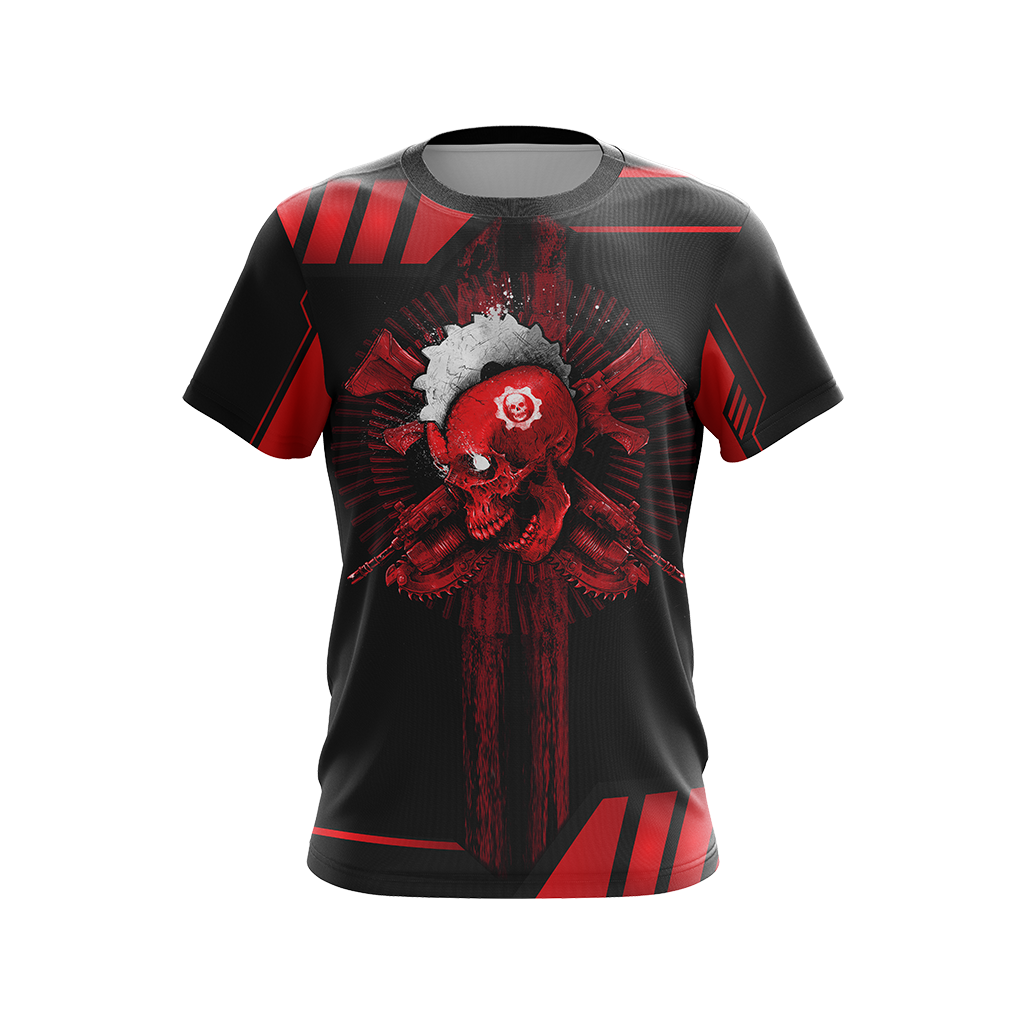 Gears Of War Red Unisex 3D T-shirt