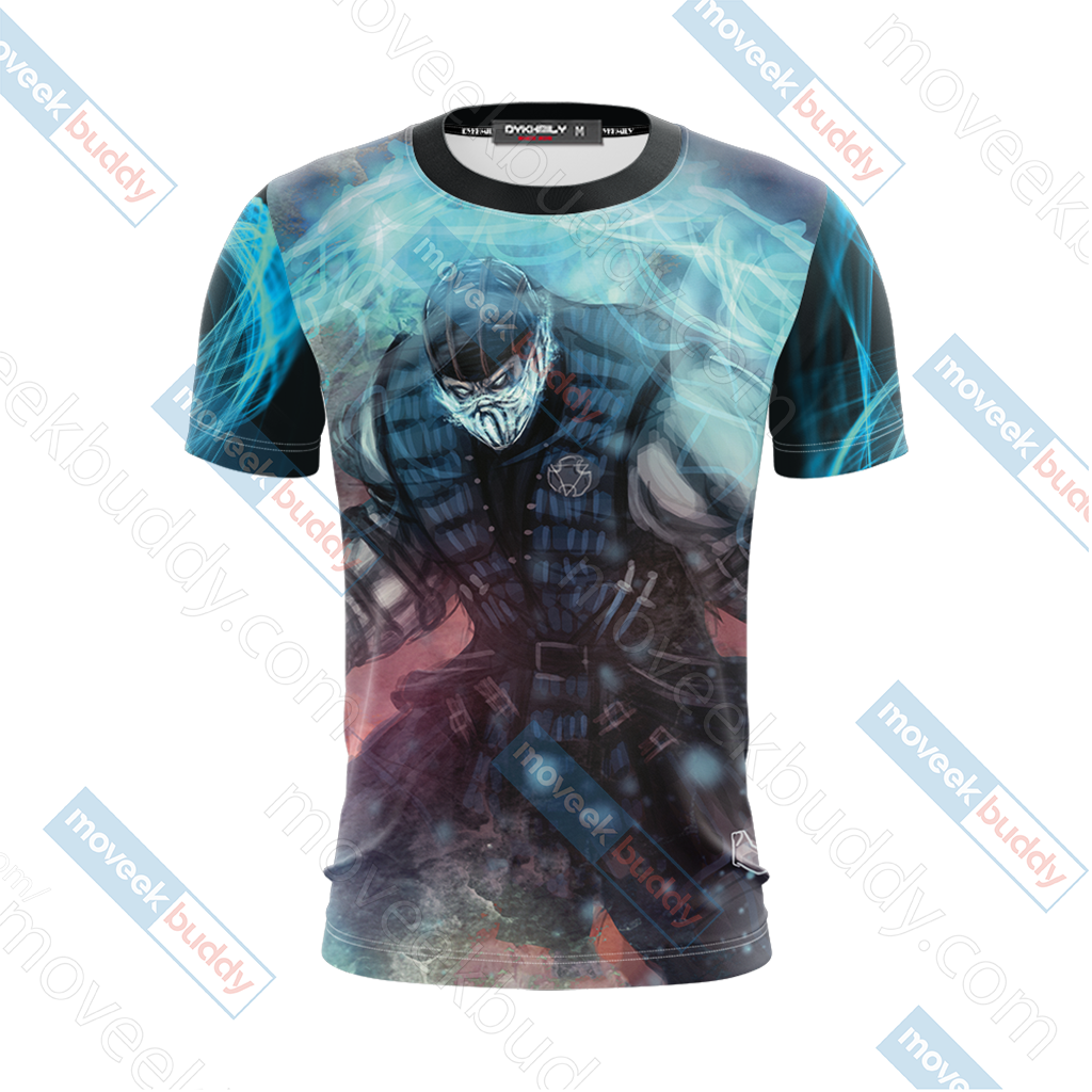 Mortal Kombat Sub-Zero Unisex 3D T-shirt