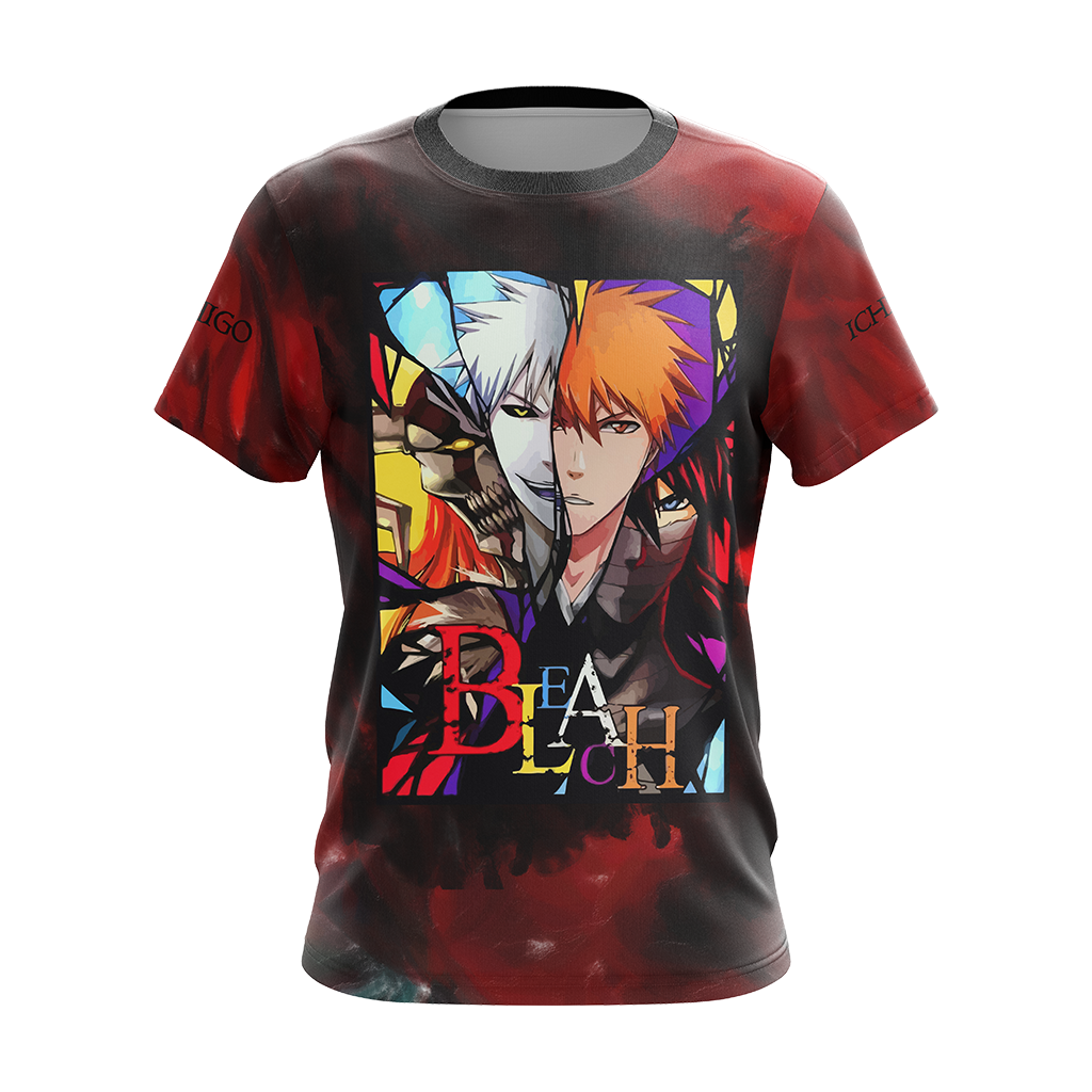 Bleach Kurosaki Ichigo Unisex 3D T-shirt Zip Hoodie Pullover Hoodie