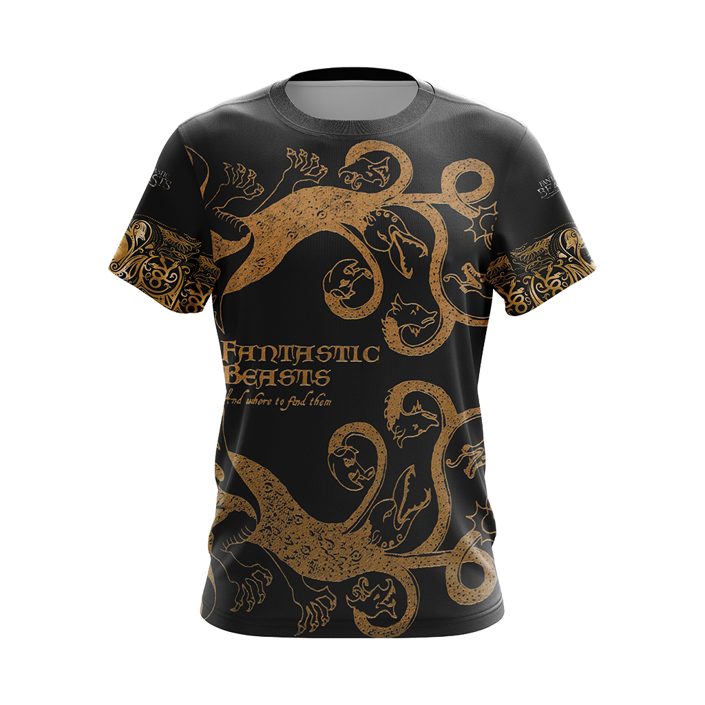Fantastic Beasts Style Unisex 3D T-shirt