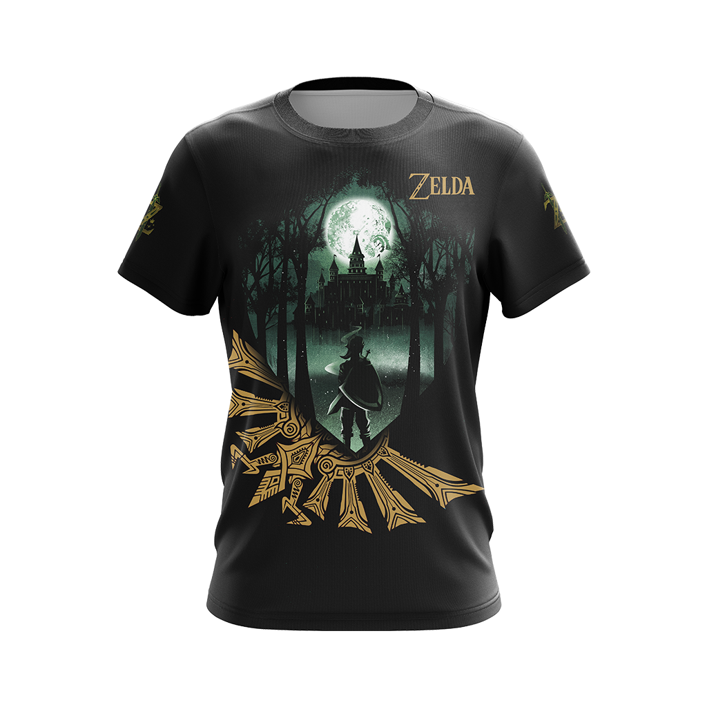 The Legend Of Zelda Unisex 3D T-shirt Zip Hoodie