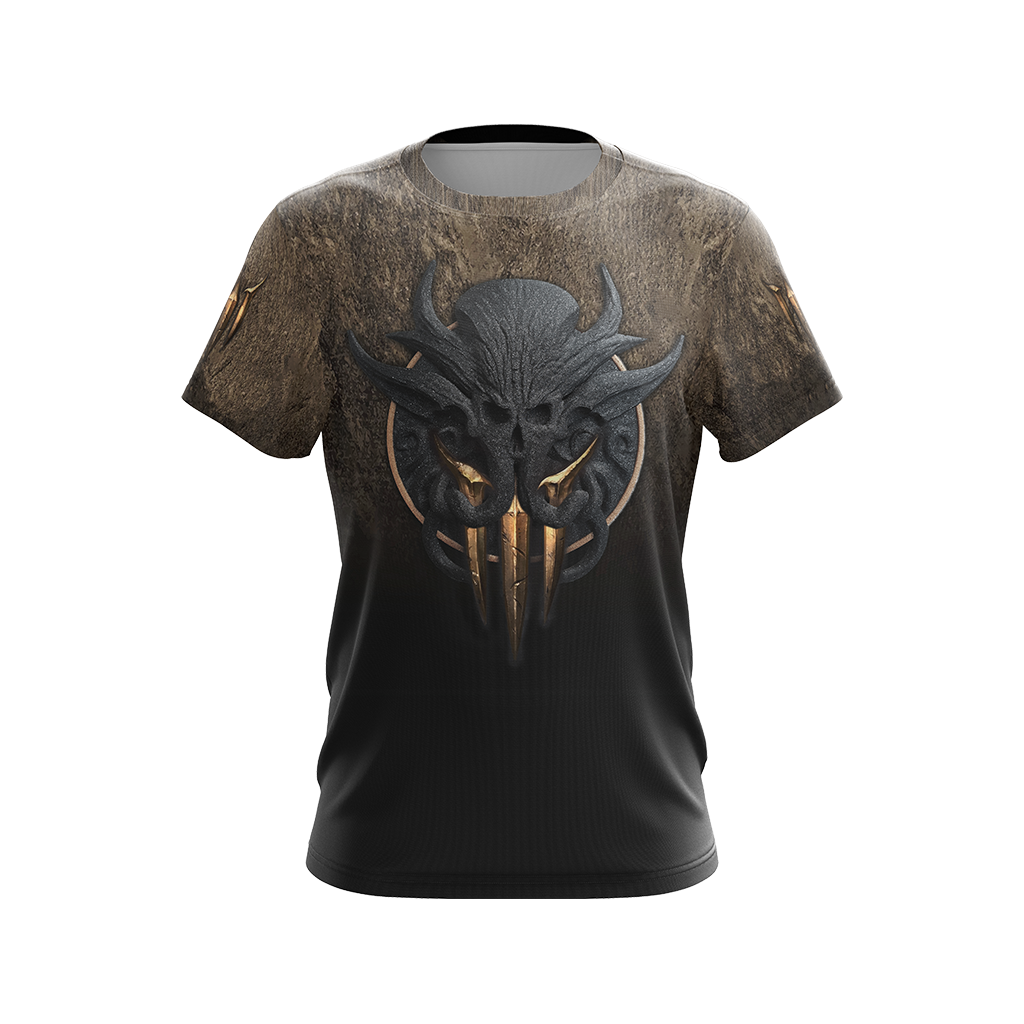 Baldur's Gate 3 Symbol Unisex 3D T-shirt Zip Hoodie