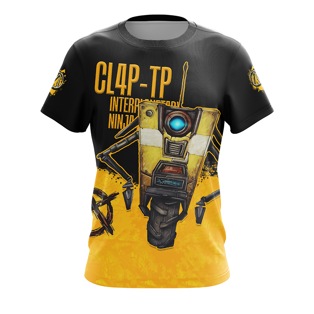 Borderlands 3 Claptrap Maxi Unisex 3D T-shirt