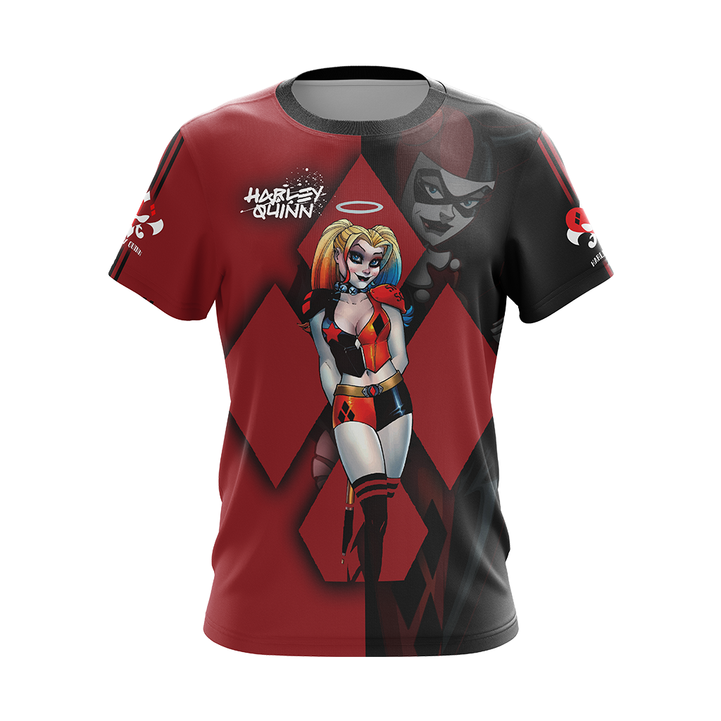 Harley Quinn - Old And New Style Unisex 3D T-shirt