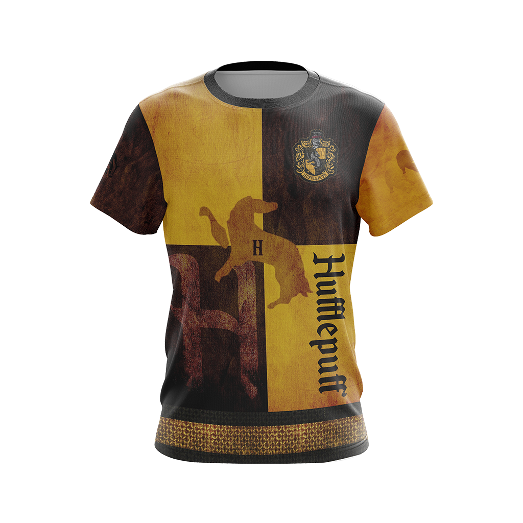 Loyal Like A Hufflepuff Harry Potter New Version 1 Unisex 3D T-shirt