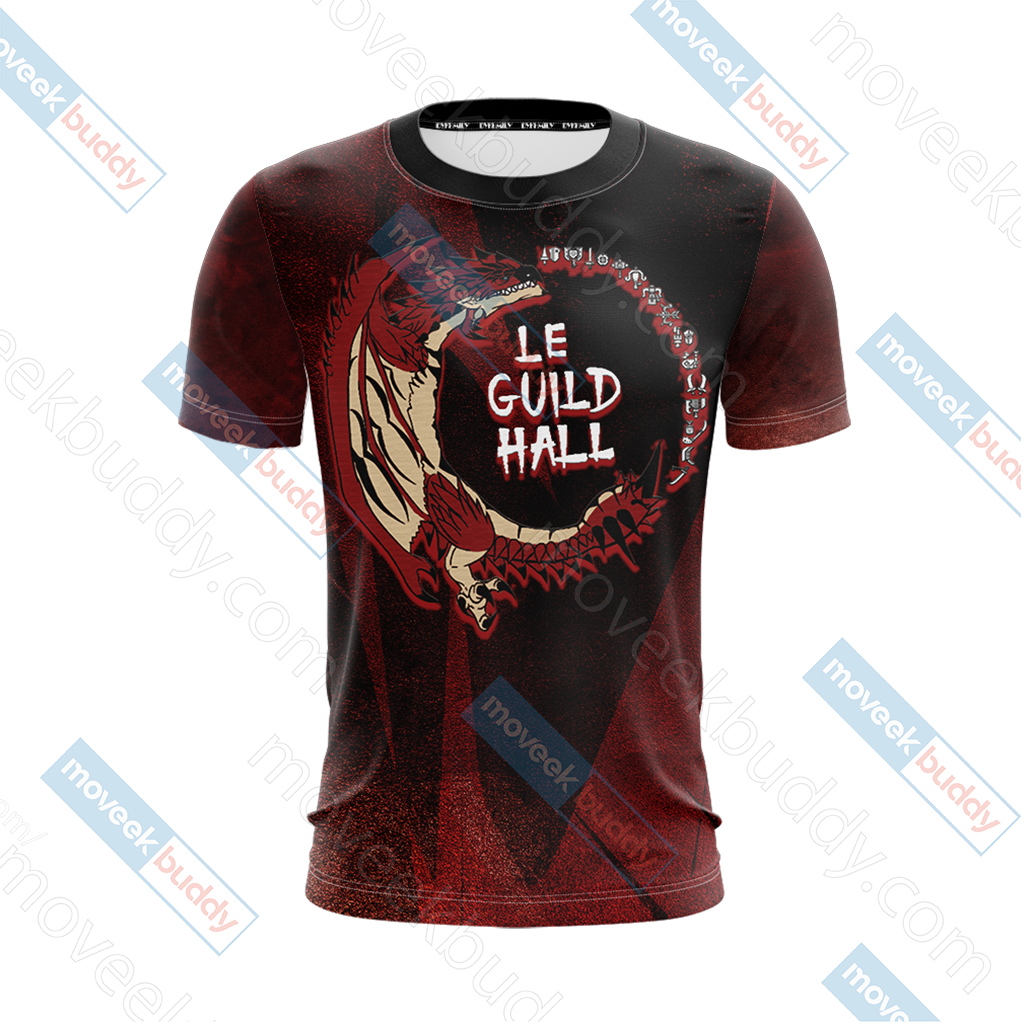 Monster Hunter - Rathalos Unisex 3D T-shirt
