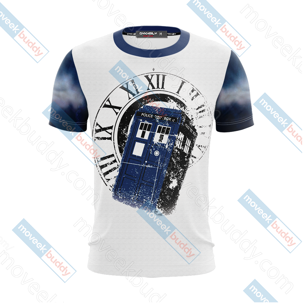 Doctor Who Tardis New Unisex 3D T-shirt