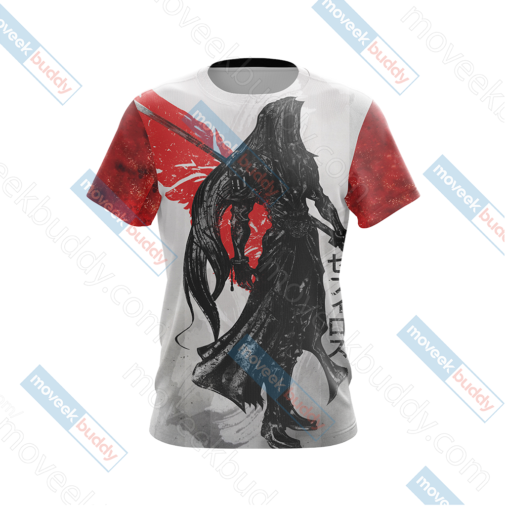 Final Fantasty - Crimson Sephiroth Unisex 3D T-shirt