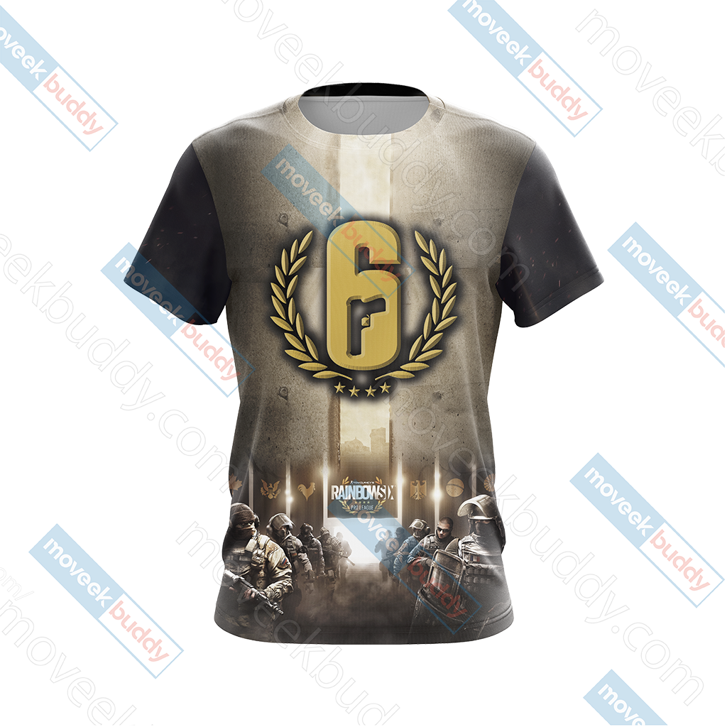 Tom Clancy's Rainbow Six Siege Unisex 3D T-shirt