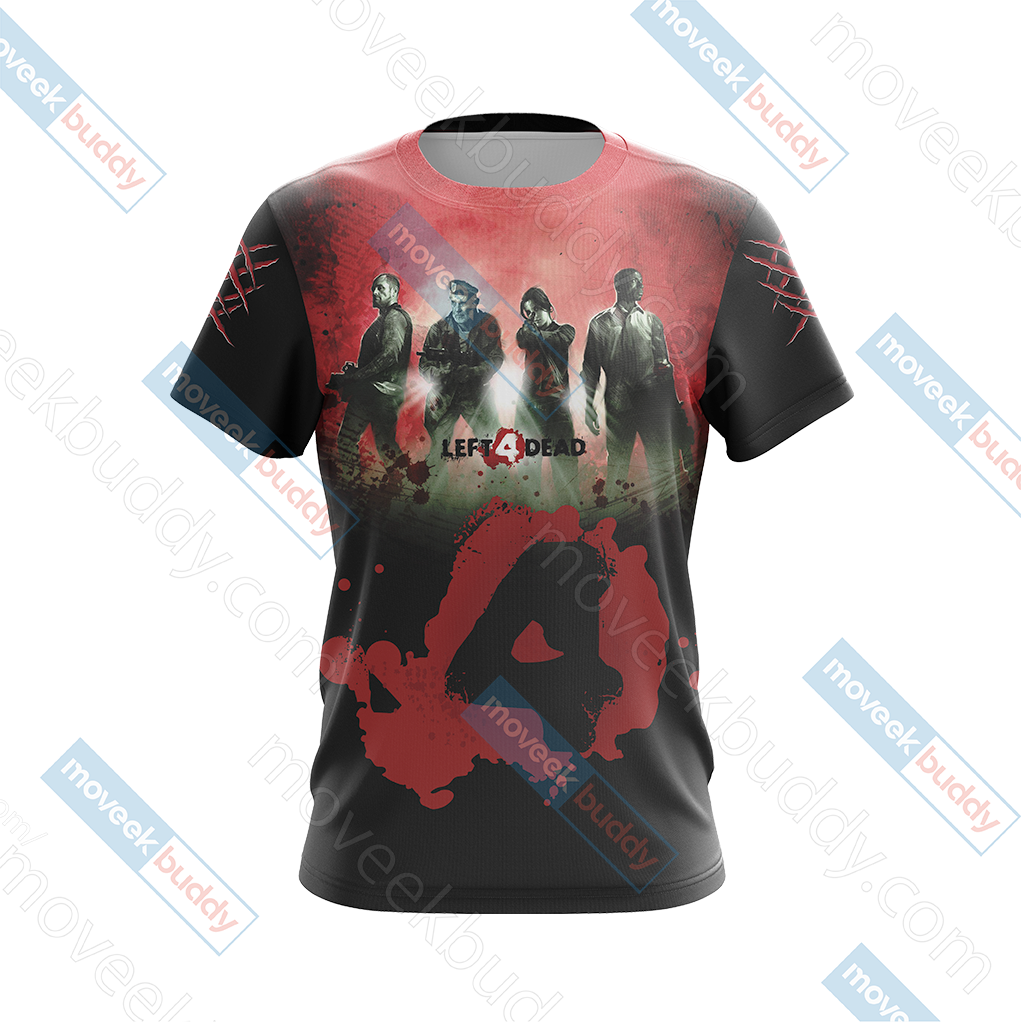 Left 4 Dead New Look Unisex 3D T-shirt