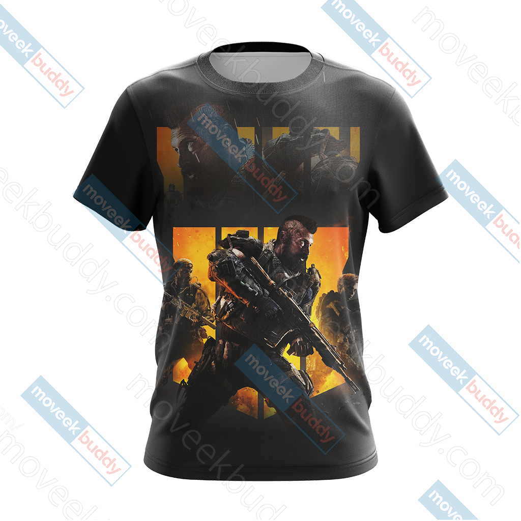 Call of Duty - Black Ops 4 New Look Unisex 3D T-shirt