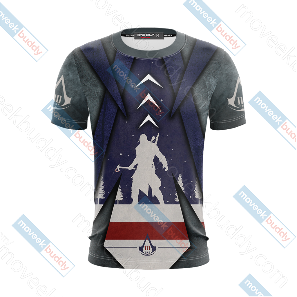 Assassin's Creed Remastered Unisex 3D T-shirt