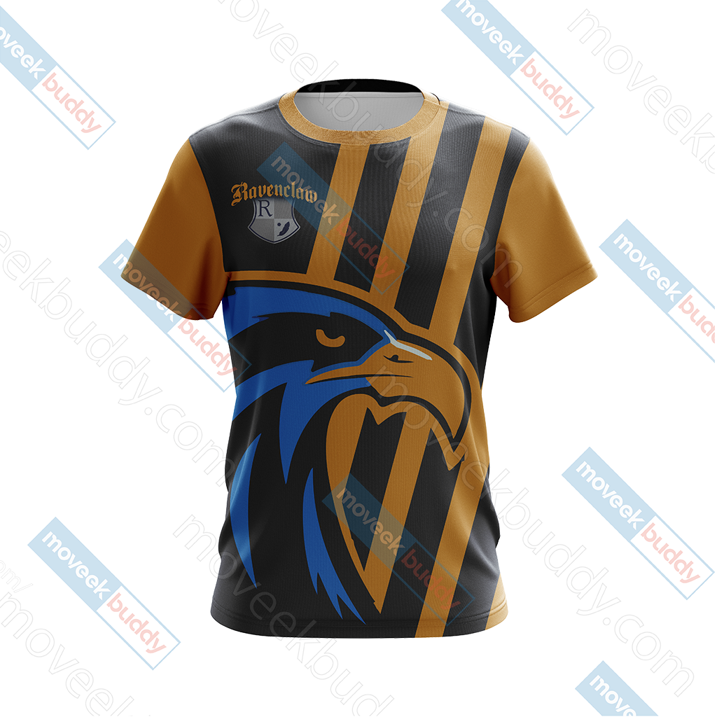 Ravenclaw Eagles Quidditch Team Harry Potter Unisex 3D T-shirt