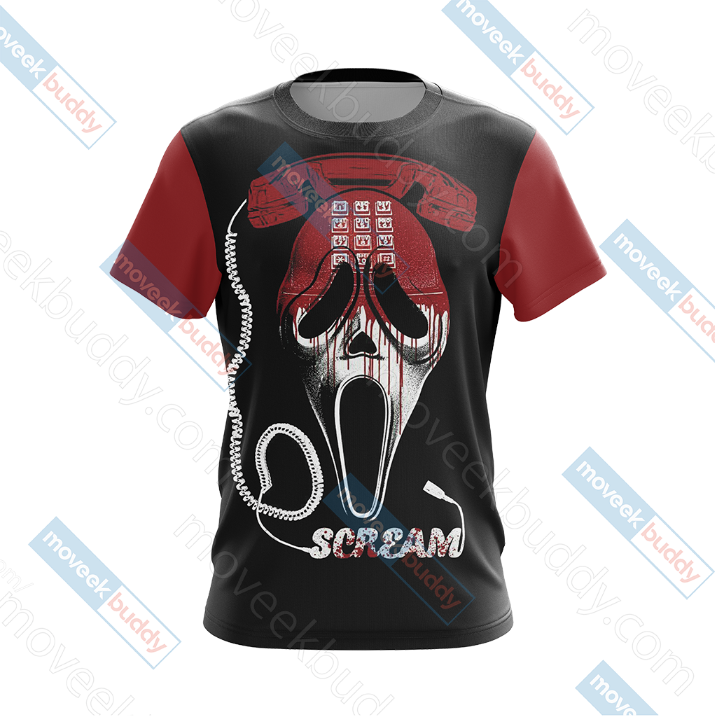 Scream Unisex 3D T-shirt