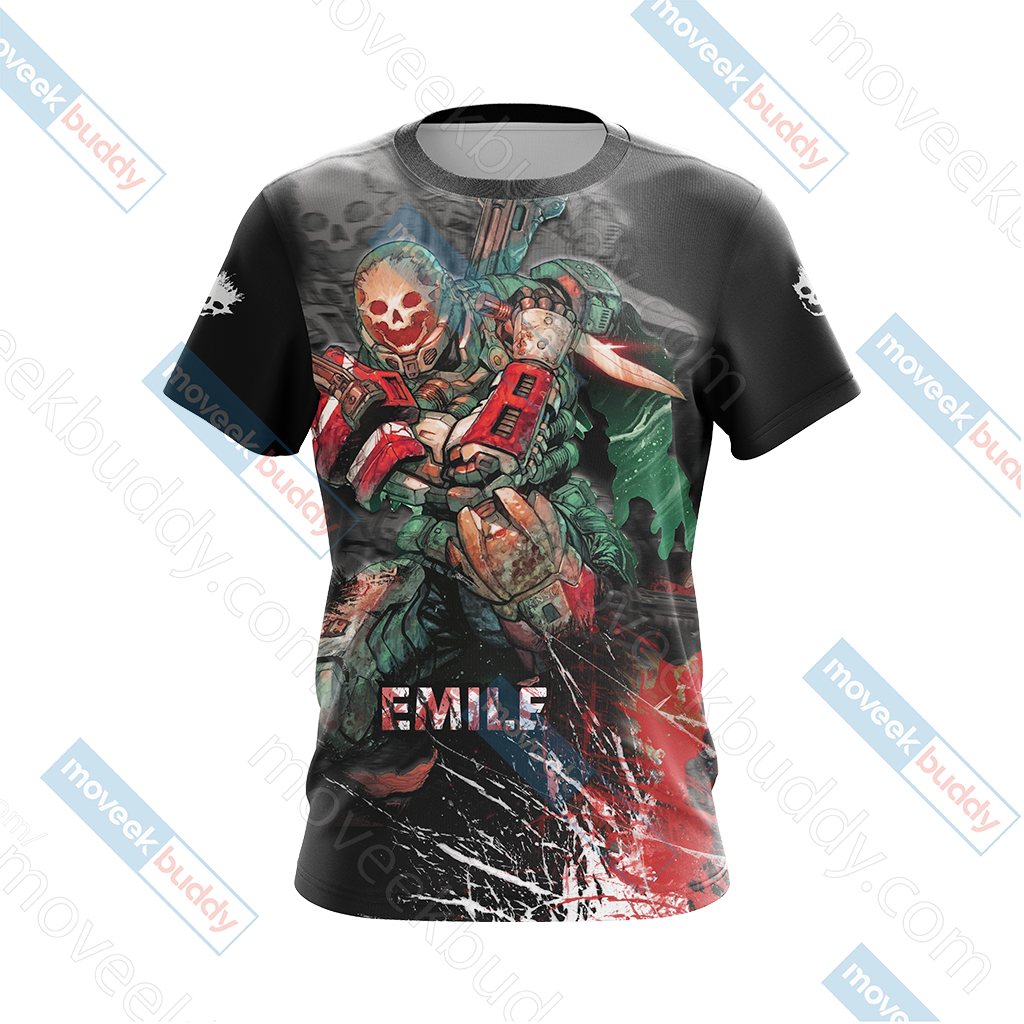 Halo - Emile Unisex 3D T-shirt