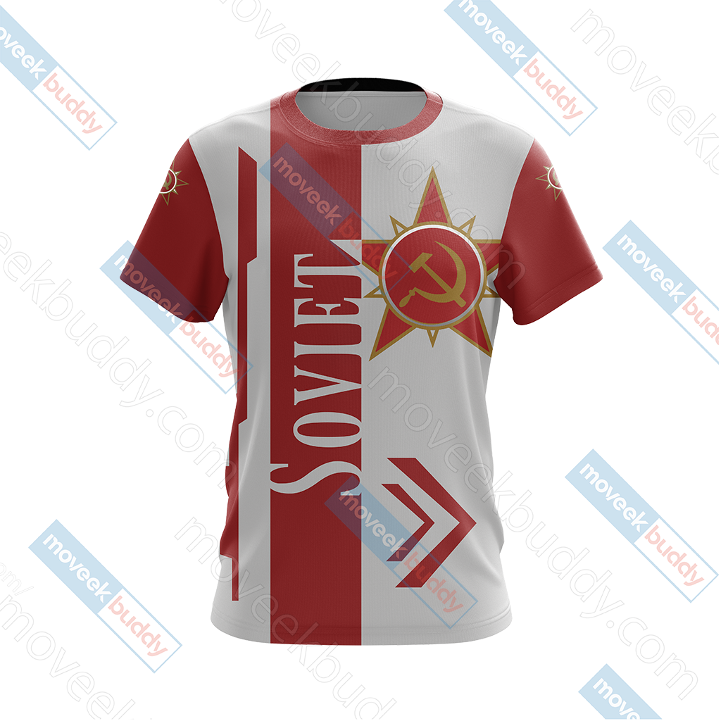 Command & Conquer - Soviet Unisex 3D T-shirt